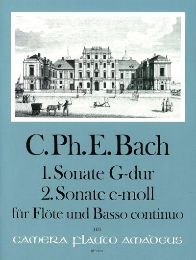Sonate 1 G Wtq123 & 2 E Wtq124